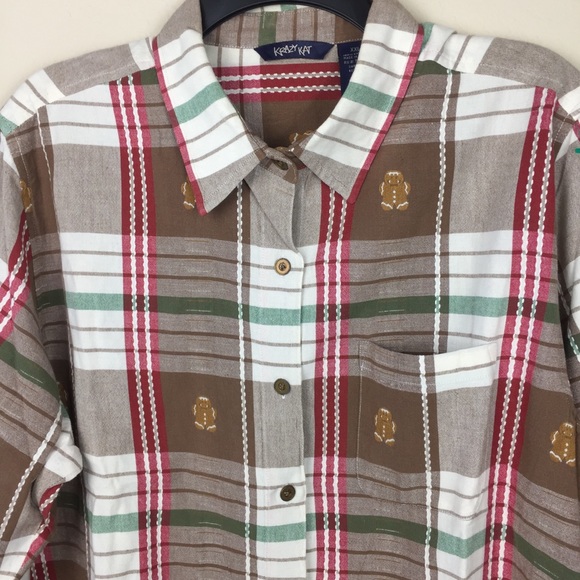 Krazy Kat Holiday Themed Longsleeves XXL - Picture 3 of 6